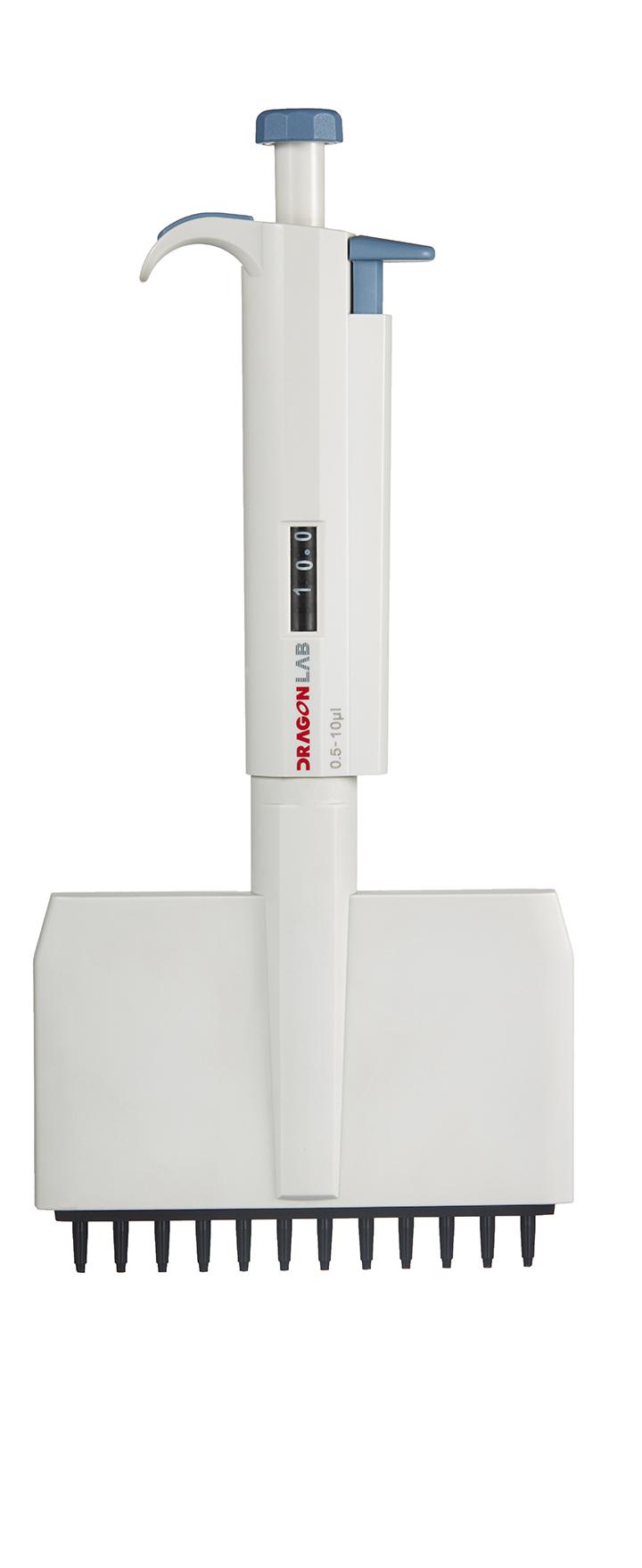 TopPette 12道可调移液器(0.5-10μl)